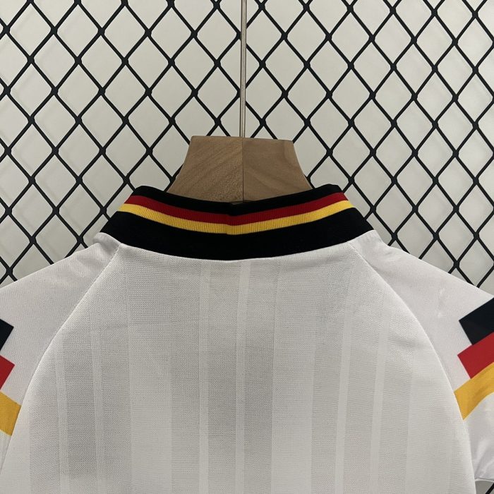 Germany 1992 Home Kids Jersey - 图片 5