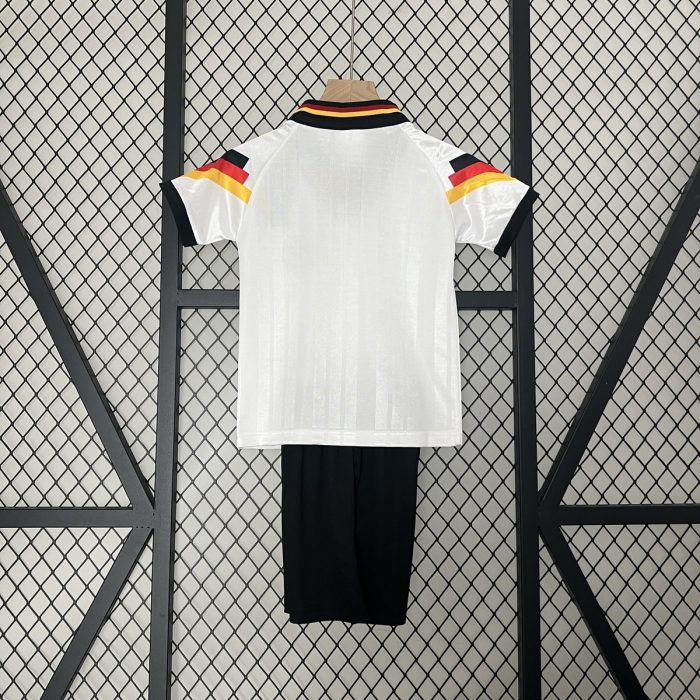 Germany 1992 Home Kids Jersey - 图片 6