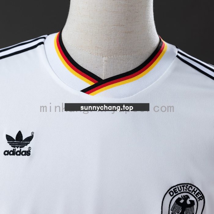 Germany 1986 Home Retro Jersey - 图片 5