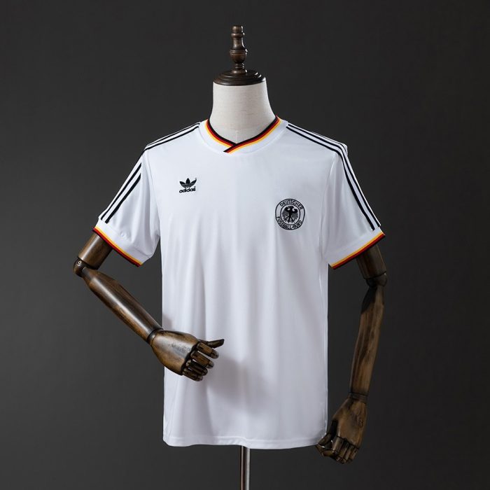 Germany 1986 Home Retro Jersey - 图片 7
