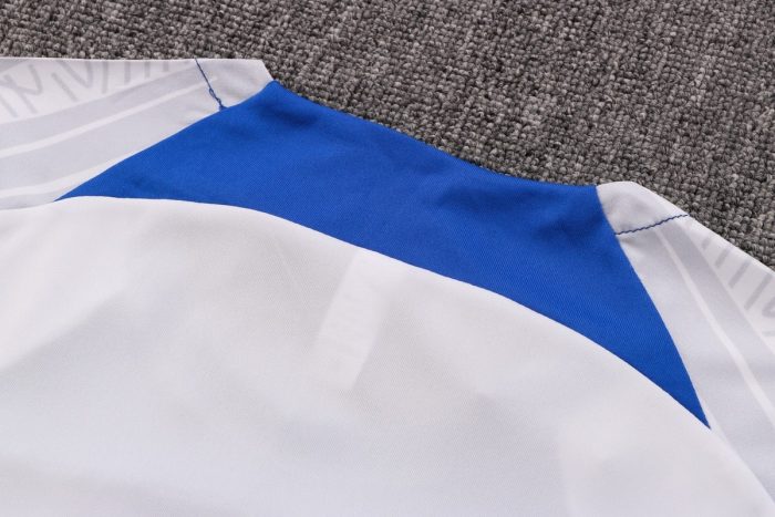 France 22/23 White Short Sleeve Training Suit - 图片 3
