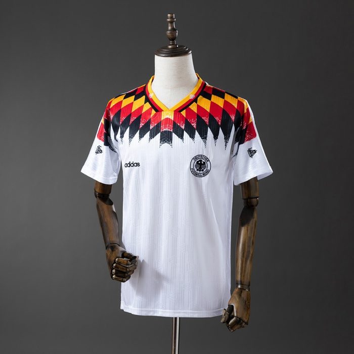 Germany 1994 Home Retro Jersey - 图片 8