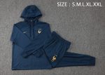 France 23/24 Half-Zip Jacket Blue - 图片 2