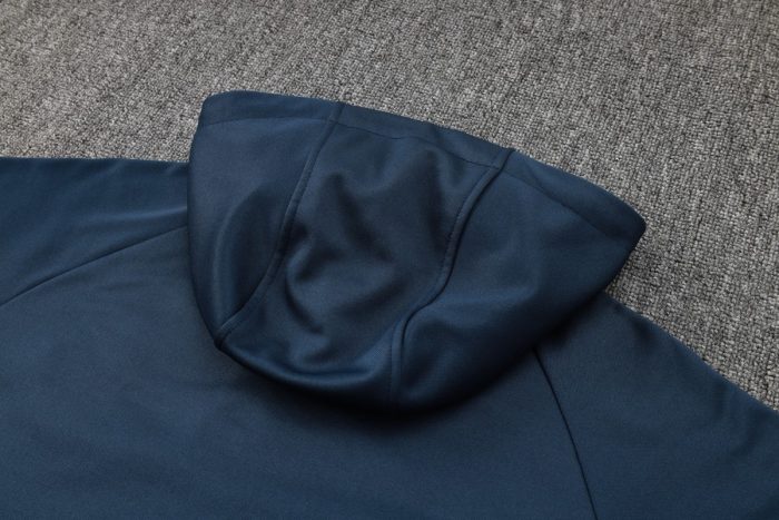 France 23/24 Half-Zip Jacket Blue - 图片 3