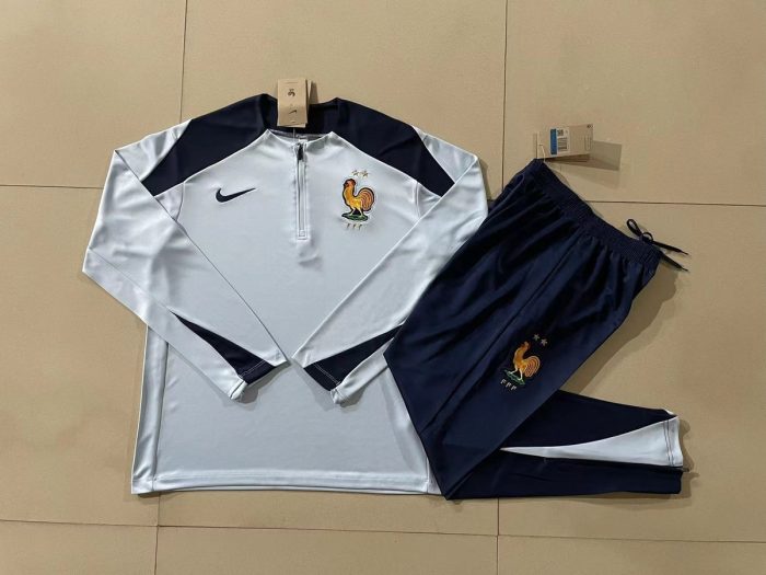 France 24/25 Half-Zip Jacket Light Blue - 图片 9