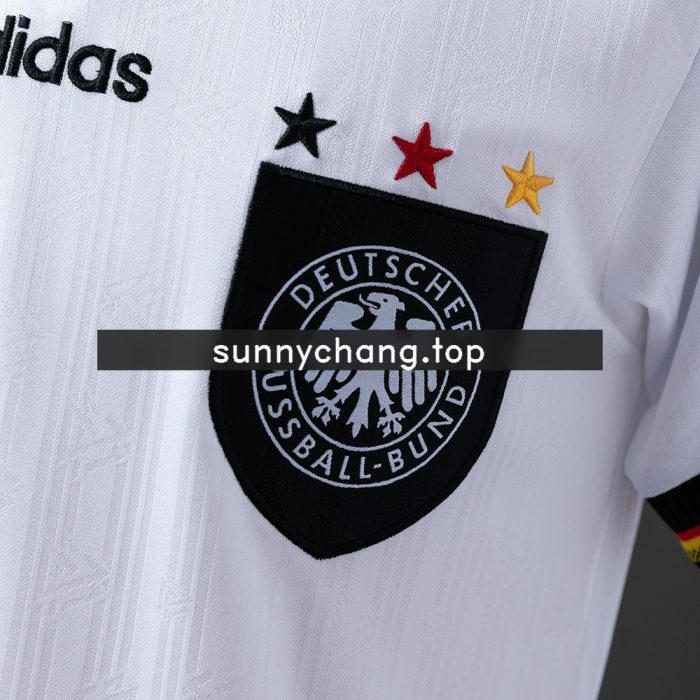 Germany 1996 Home Retro Jersey - 图片 5