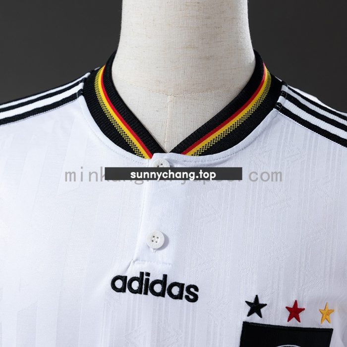 Germany 1996 Home Retro Jersey - 图片 6