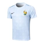 France 24/25 Light Blue Splatter Short Sleeve Training Shirt - 图片 8