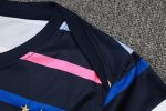 France 24/25 Blue Stripe Short Sleeve Training Shirt - 图片 8