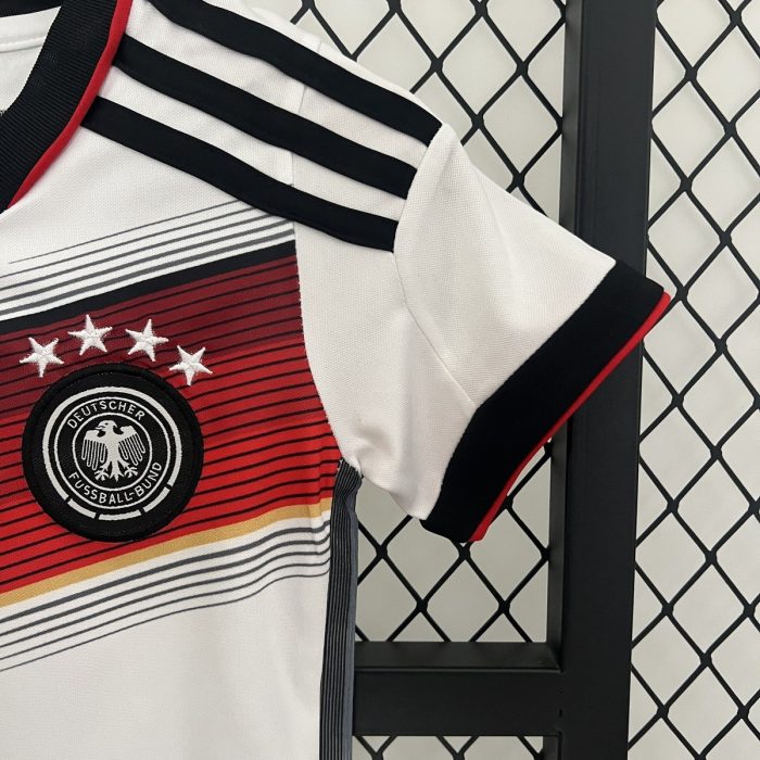 Germany 2014 Home Kids Jersey - 图片 4