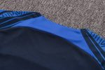 France 22/23 Navy Blue Training Short Sleeve Set with Pants - 图片 3