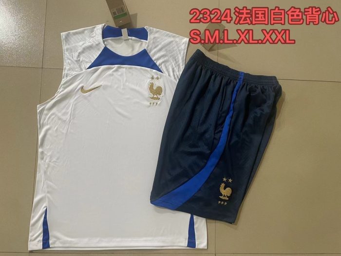 France 23/24 White Vest - 图片 9