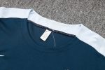 France 24/25 Short Sleeve Training Shirt Navy Blue - 图片 6