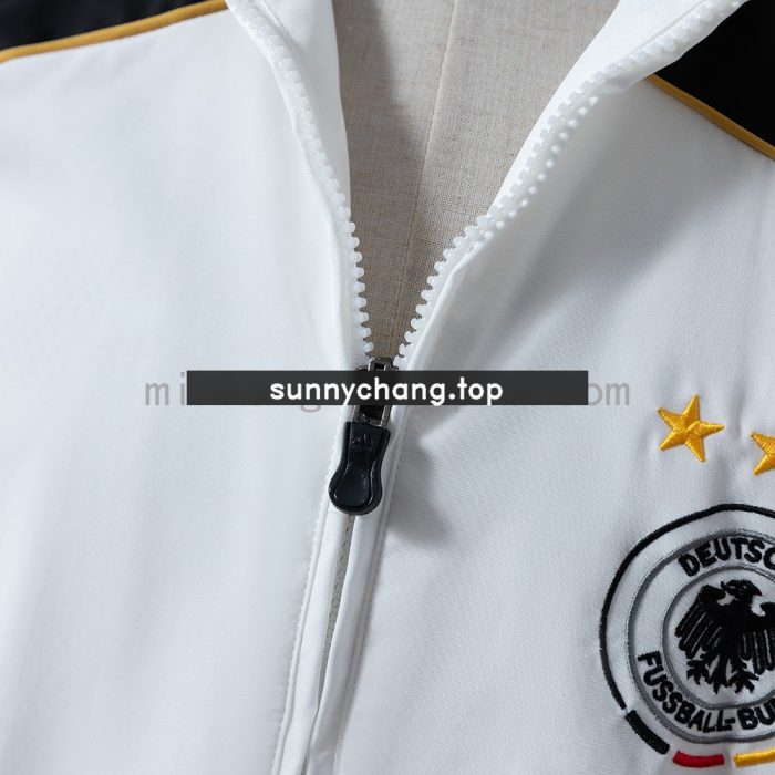 Germany 2008-2009 Windbreaker - White - 图片 6