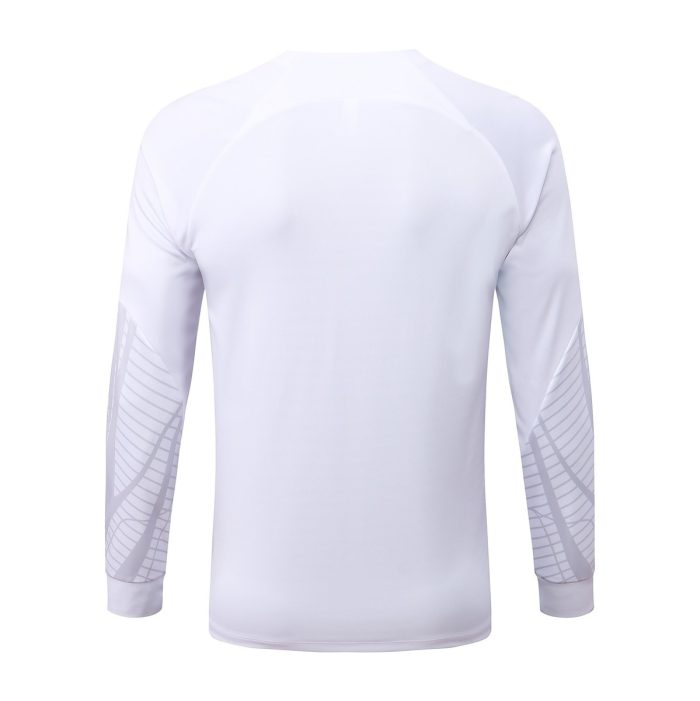 France 22/23 White Long Zip Jacket - 图片 7