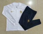 France 22/23 White Long Zip Jacket - 图片 9