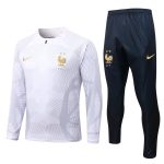 France 22/23 White Half-Zip Jacket - 图片 8