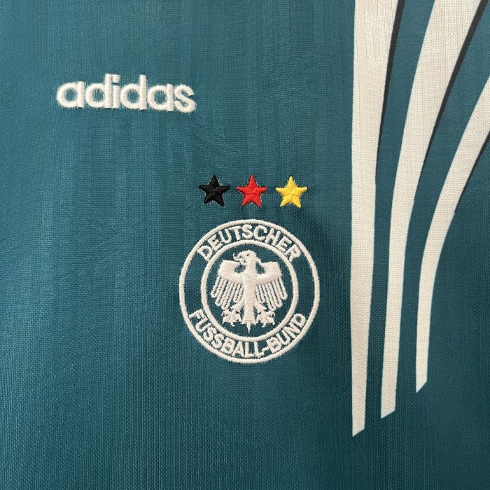 Germany 1996 Home Kids Jersey - 图片 2