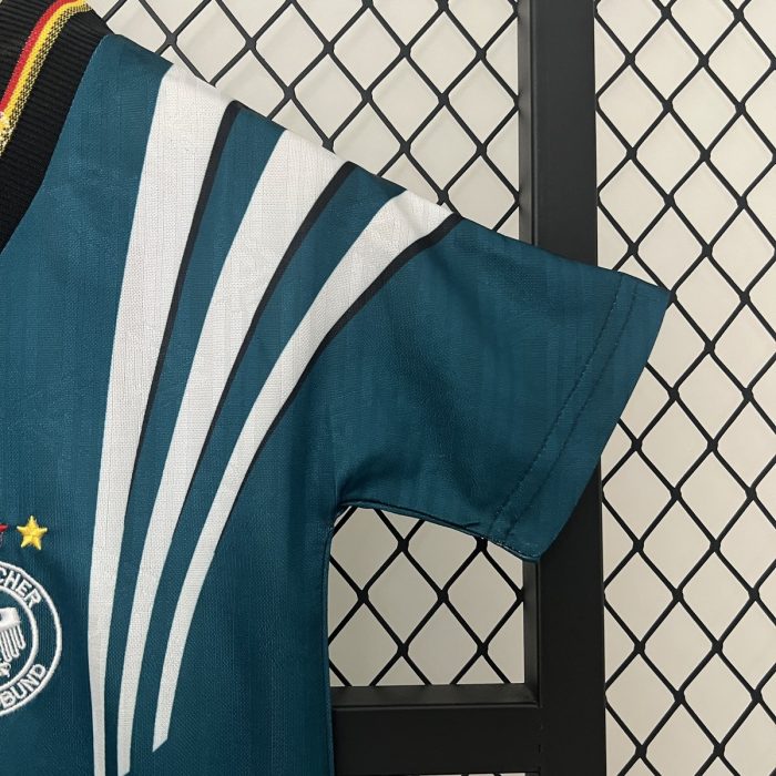 Germany 1996 Home Kids Jersey - 图片 3