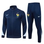 France 24/25 Long Zipper Jacket Blue - 图片 8