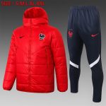 France 2021 Red Cotton Jacket