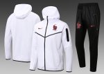France 22/23 White Long Zip Jacket