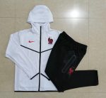 France 22/23 White Long Zip Jacket - 图片 9