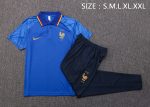 France 22/23 Polo Shirt Colorful Blue - 图片 2