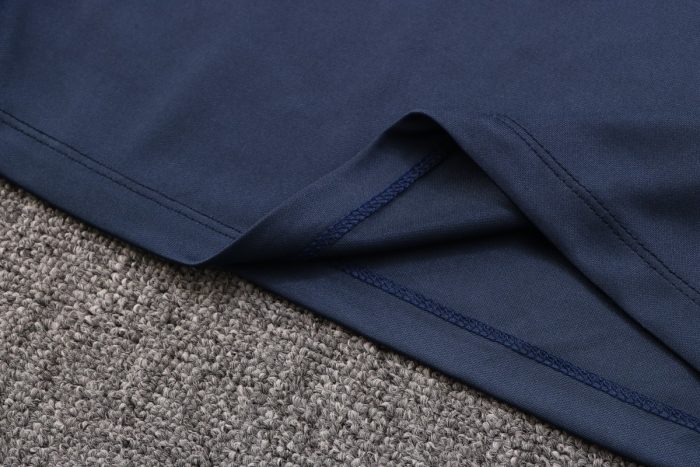 France 22/23 Semi-Zip Jacket Navy Blue - 图片 3
