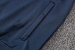 France 22/23 Long Zip Jacket Navy Blue - 图片 4