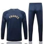 France 22/23 Long Zip Jacket Navy Blue - 图片 7