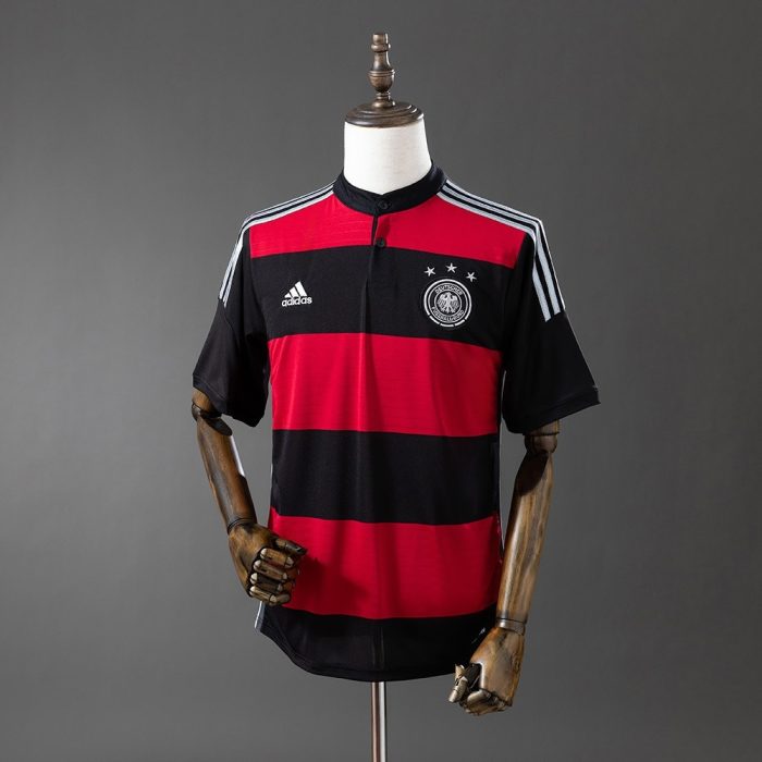 Germany 2014 Away Retro Jersey - 图片 8