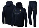 France 24/25 Long Zip Jacket Blue - 图片 4