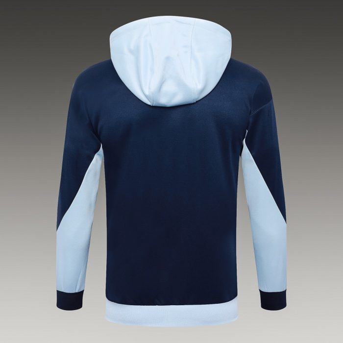 France 24/25 Long Zip Jacket Light Blue - 图片 8