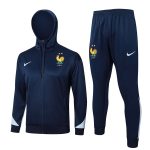 France 24/25 Long Zip Jacket Blue - 图片 8