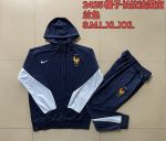France 24/25 Long Zip Jacket Blue - 图片 9