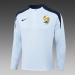 France 24/25 Light Blue Half-Zip Jacket (Player Version) - 图片 8