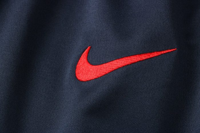 France 21/22 Long Zip Jacket Navy Blue - 图片 3