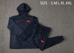 France 21/22 Long Zip Jacket Navy Blue - 图片 4