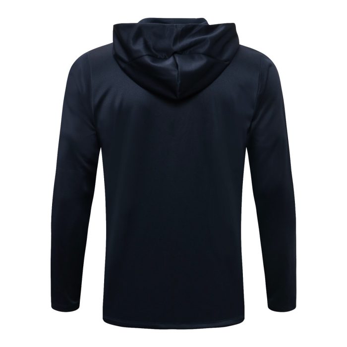 France 21/22 Long Zip Jacket Navy Blue - 图片 8