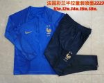 France 22/23 Half-Zip Kids' Jacket (Spray Print) - 图片 3
