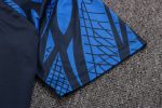France 22/23 Blue Short Sleeve Training Suit with 5-Point Shorts - 图片 6