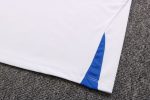 France 22/23 White Short Sleeve Training Suit with 5-Panel Shorts - 图片 4