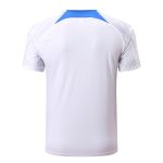 France 22/23 White Short Sleeve Training Suit with 5-Panel Shorts - 图片 7