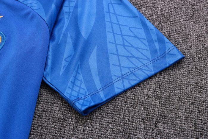 France 22/23 Short Sleeve Training Suit with 5-Inch Shorts - 图片 4
