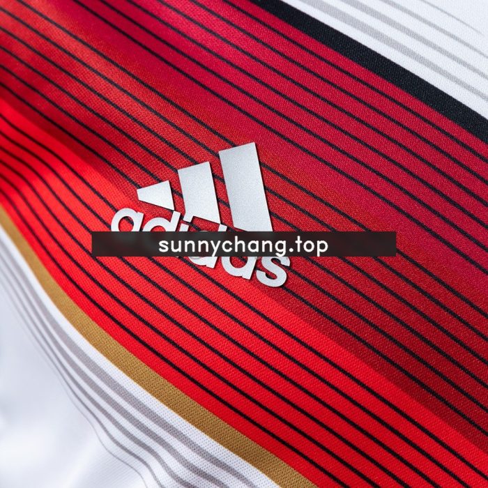 Germany 2014 Home Player Version Retro Jersey - 图片 4
