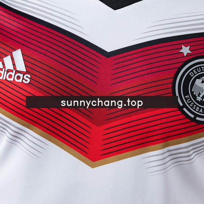 Germany 2014 Home Player Version Retro Jersey - 图片 6