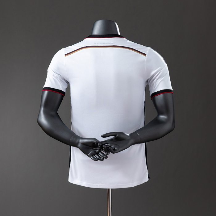 Germany 2014 Home Player Version Retro Jersey - 图片 8
