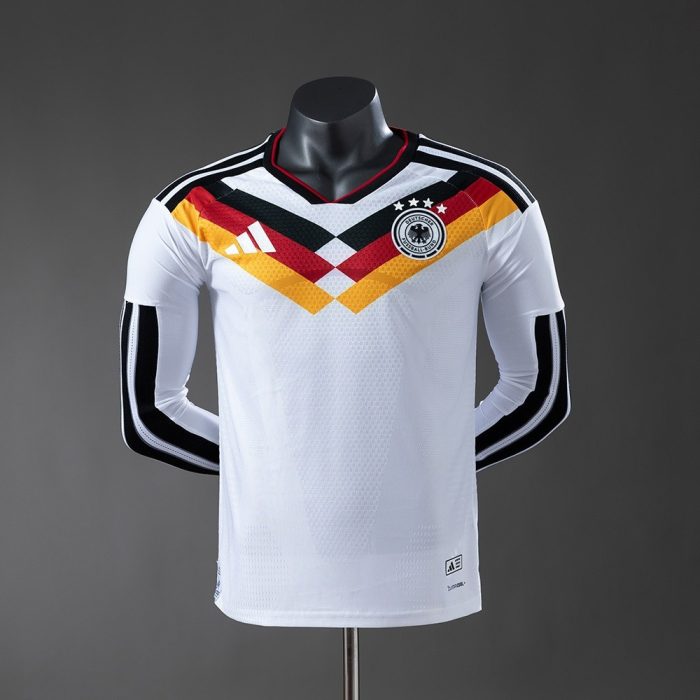 Germany 2026 Home Long-Sleeve Player Version Jersey - 图片 3
