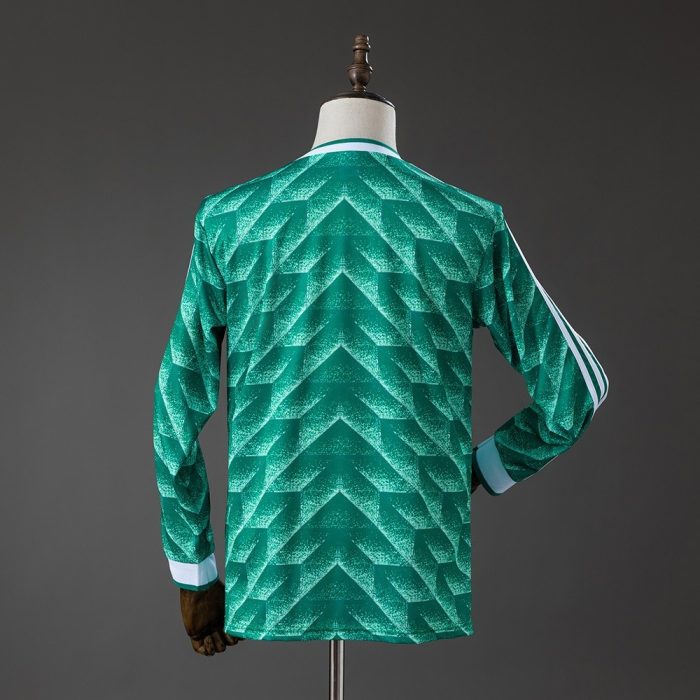 Germany 1990/1991 Away Retro Long Sleeve Jersey - 图片 3